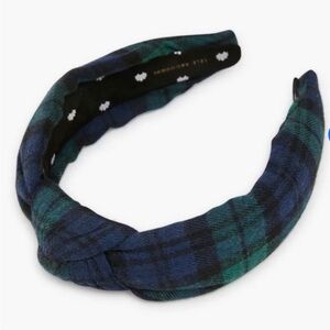 Lele Sadoughi for Tuckernuck Blackwatch Plaid
Knotted Headband